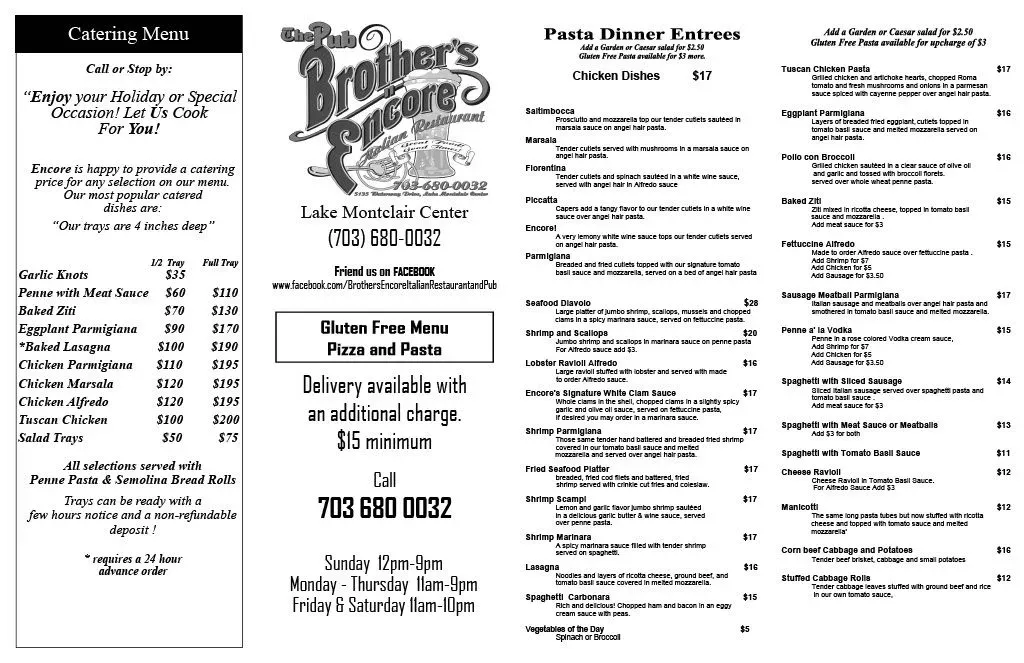 Brothers Encore Pizza Menu Cheap Sale innoem.eng.psu.ac.th
