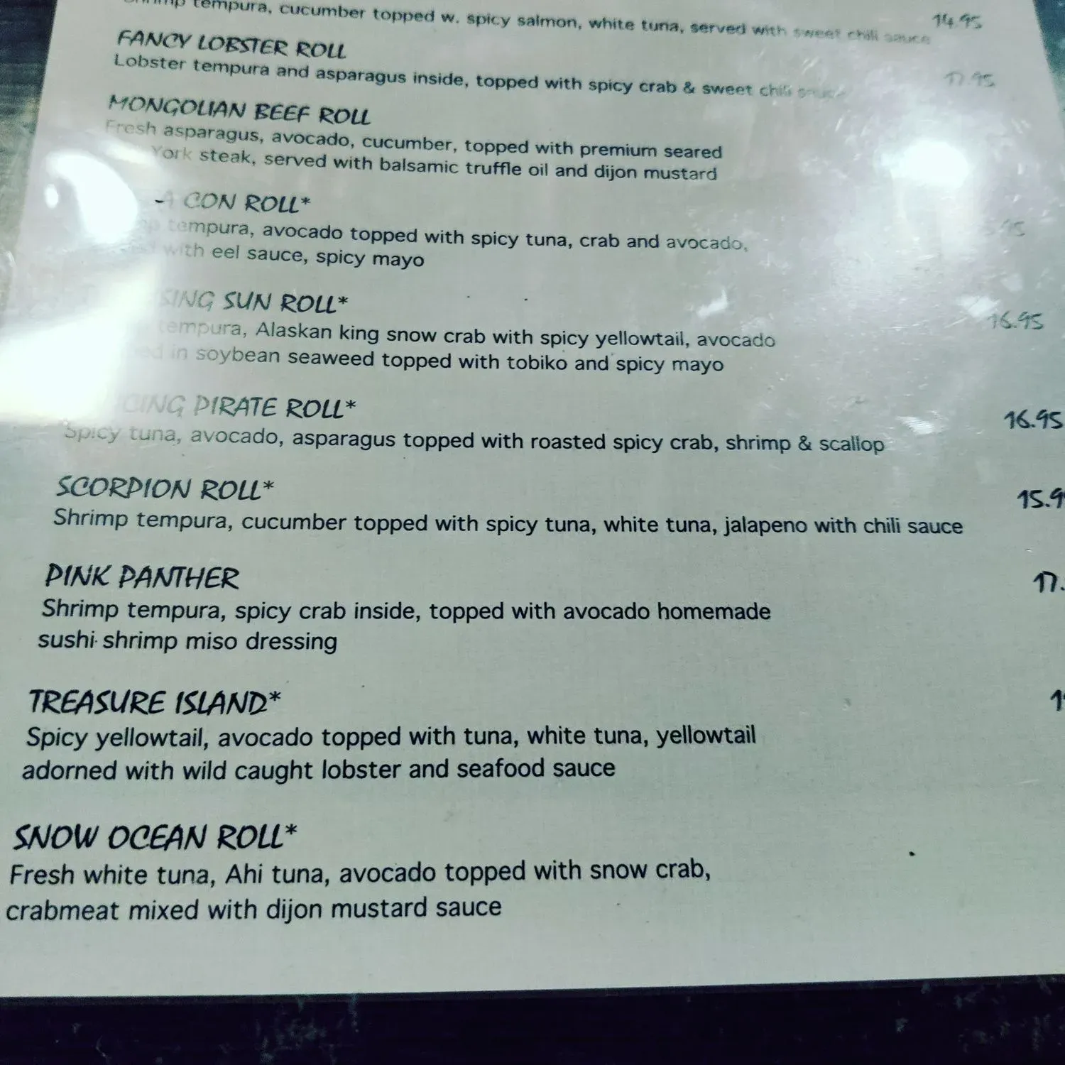 Menu 6