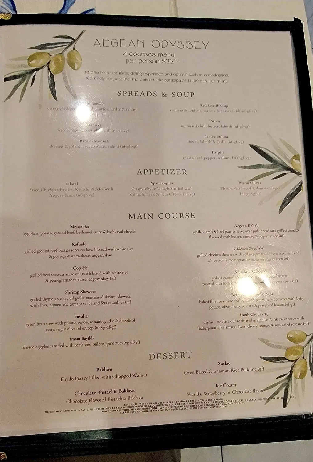 Menu 6