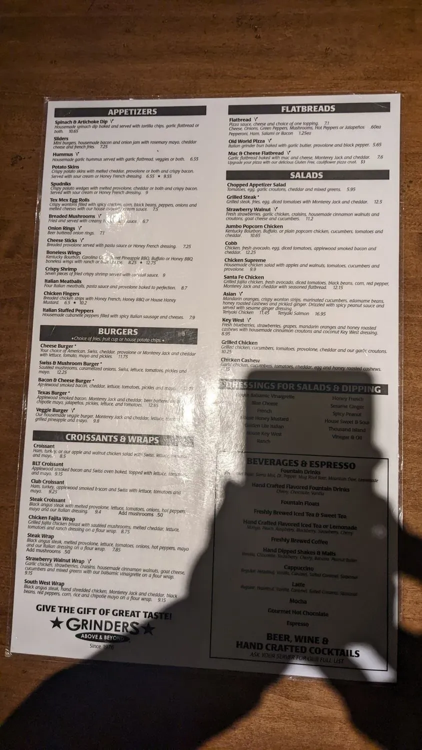 Menu 6