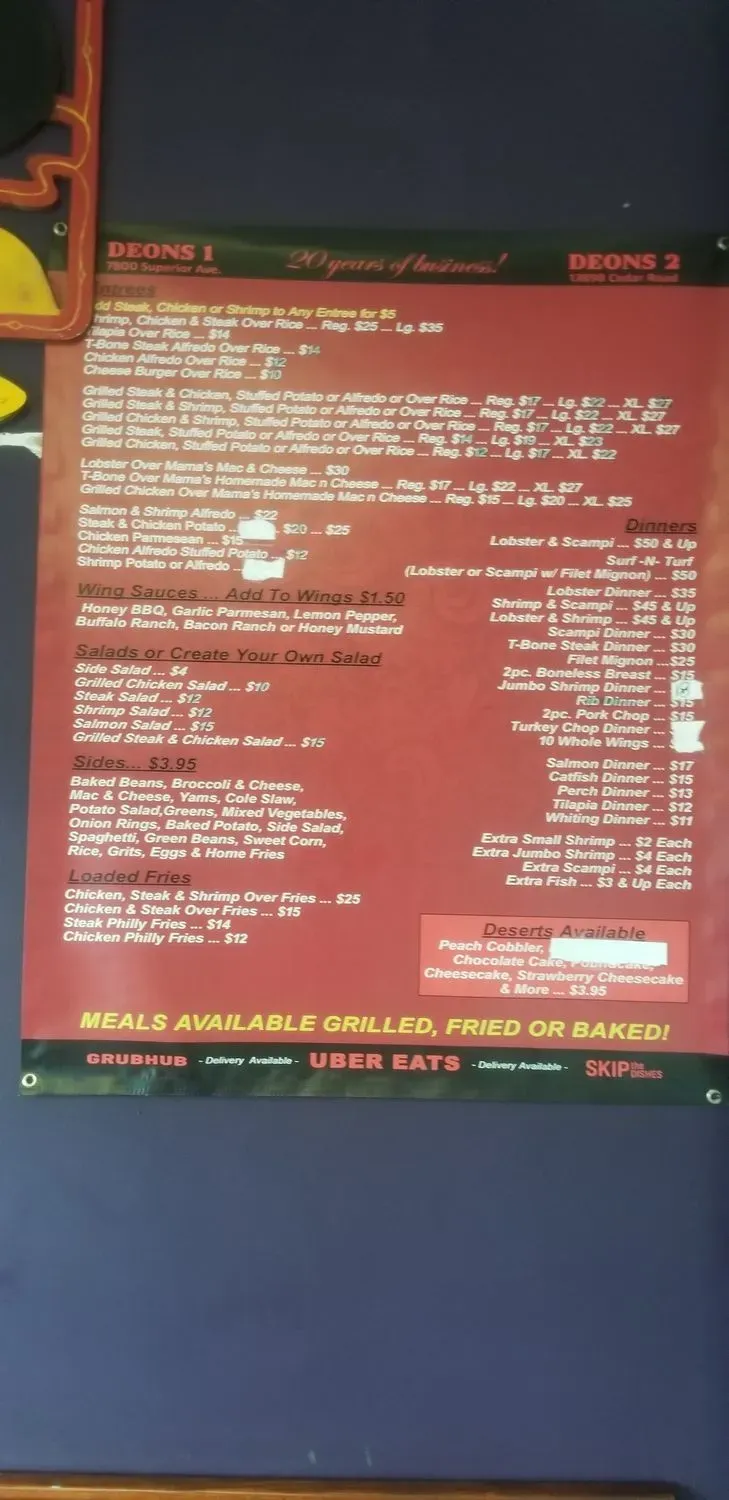 Menu 6