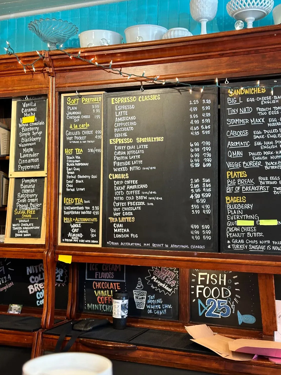 My Cafe Buzz Menu - Updated October 2025