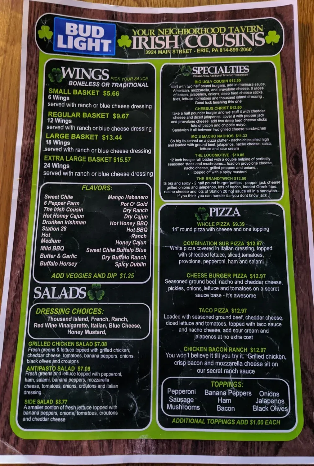 Menu 3