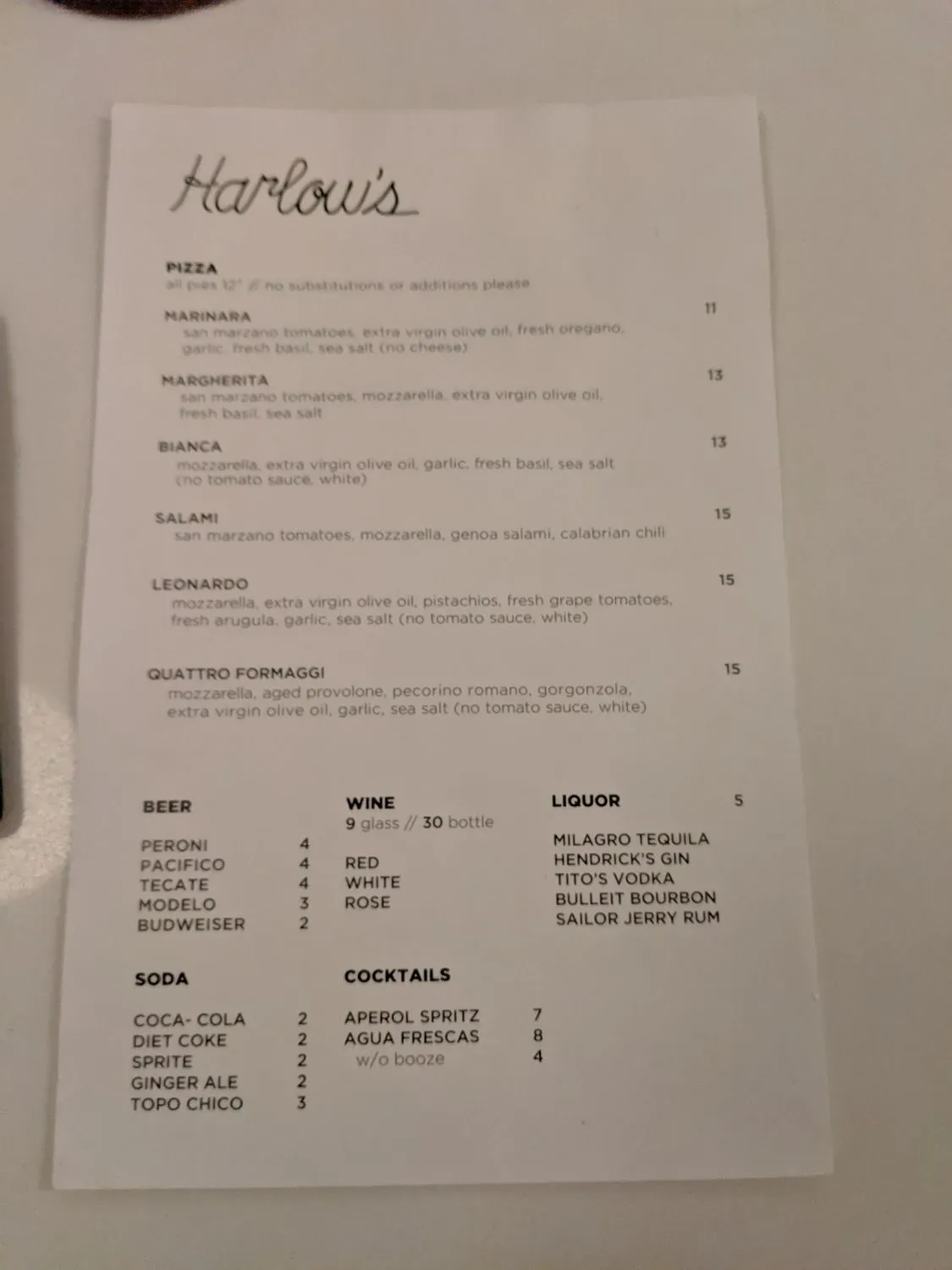 Menu 6