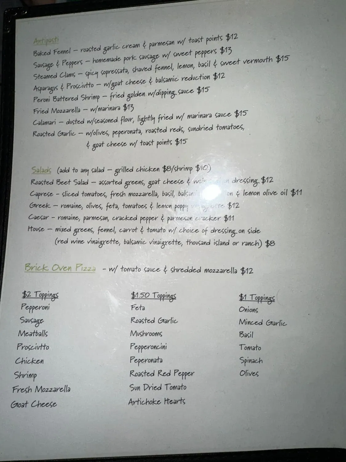 Menu 4