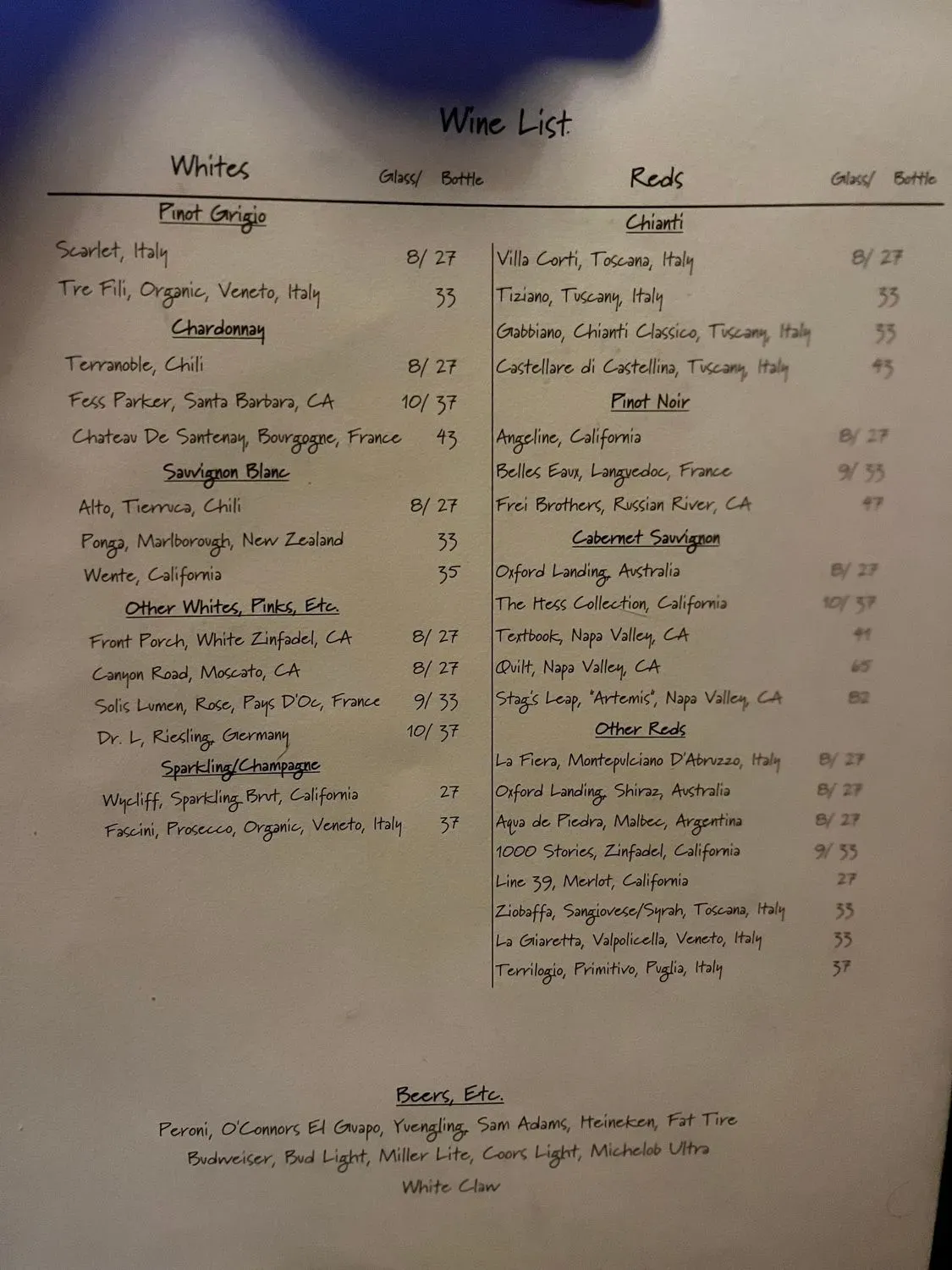 Menu 6