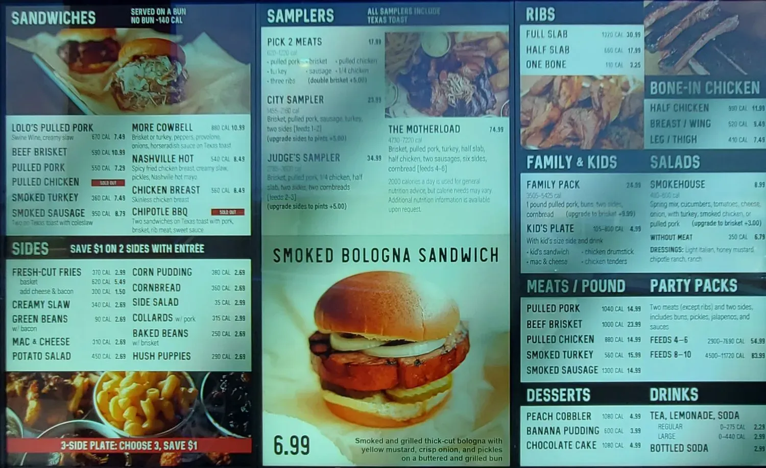 City Barbeque Menu - Updated October 2025