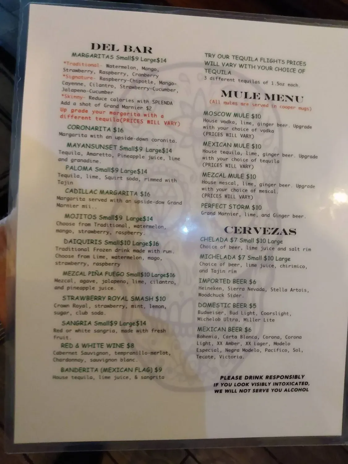 Menu 6