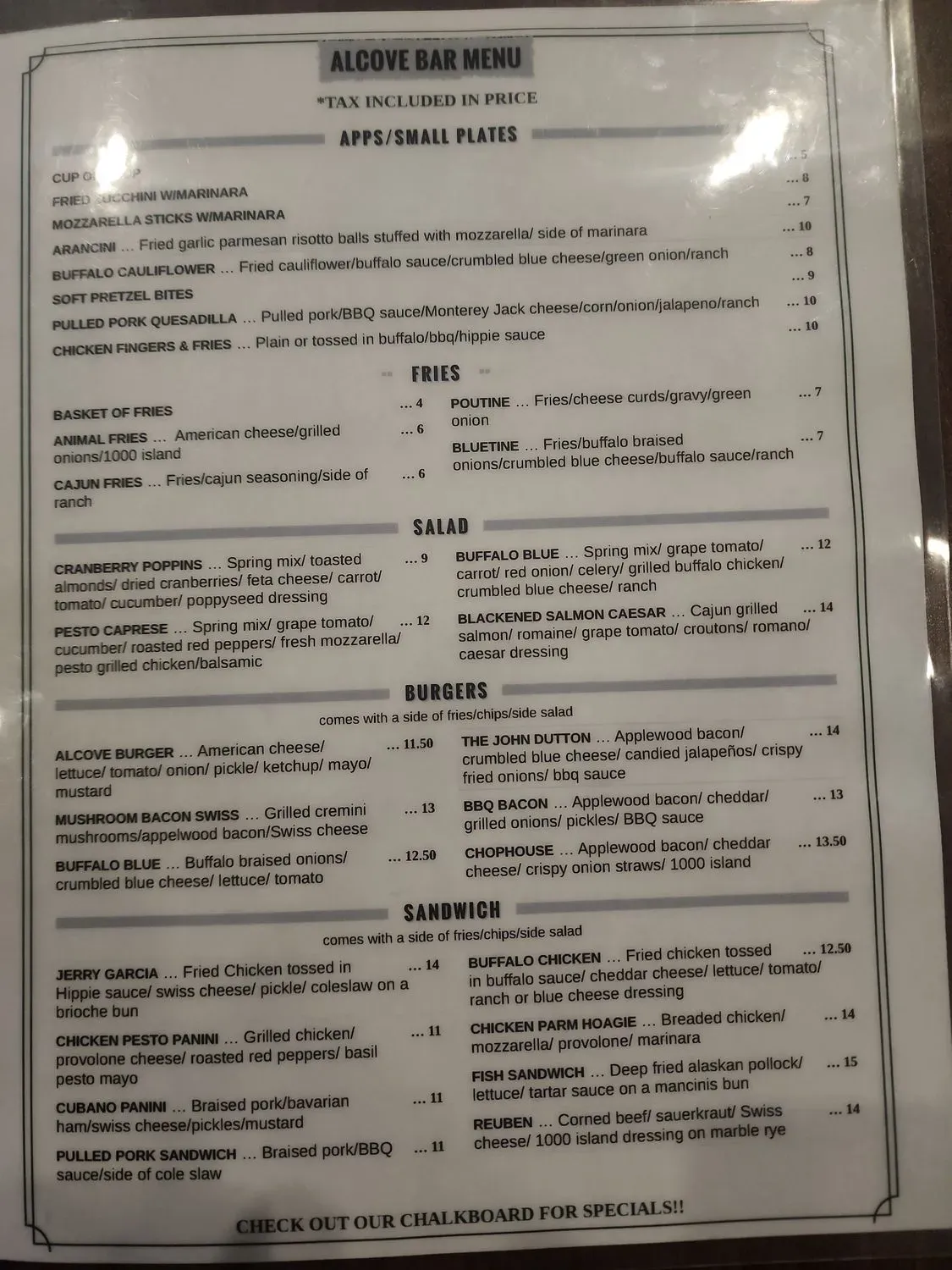 Menu 6