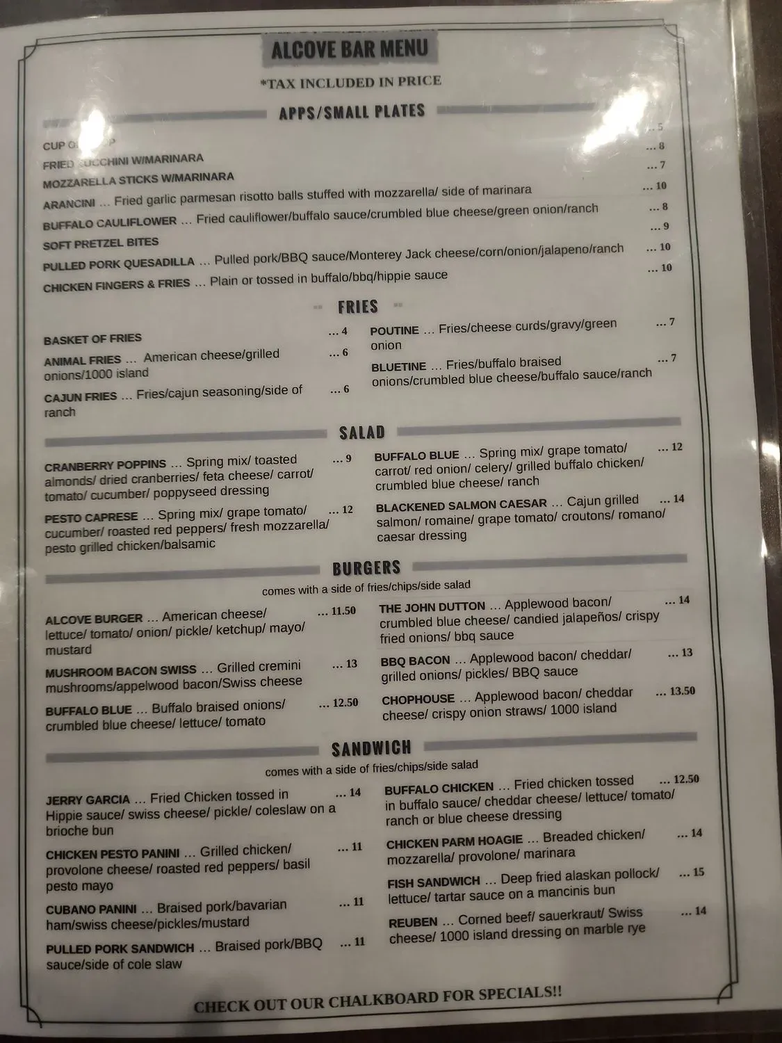 Menu 4