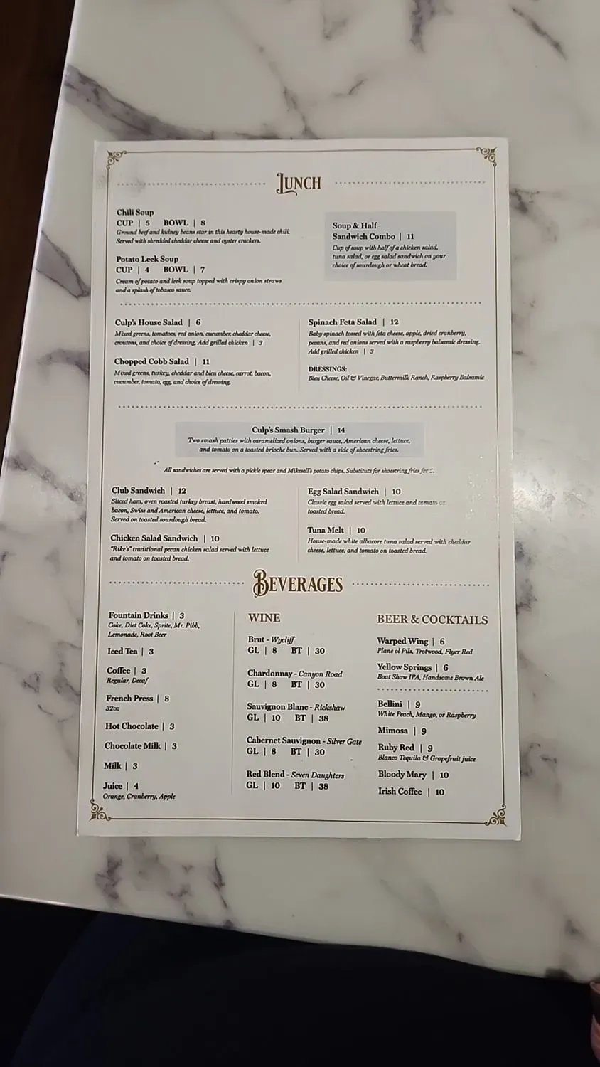 Menu 4