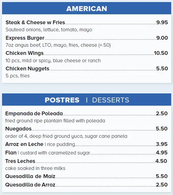 Menu 4