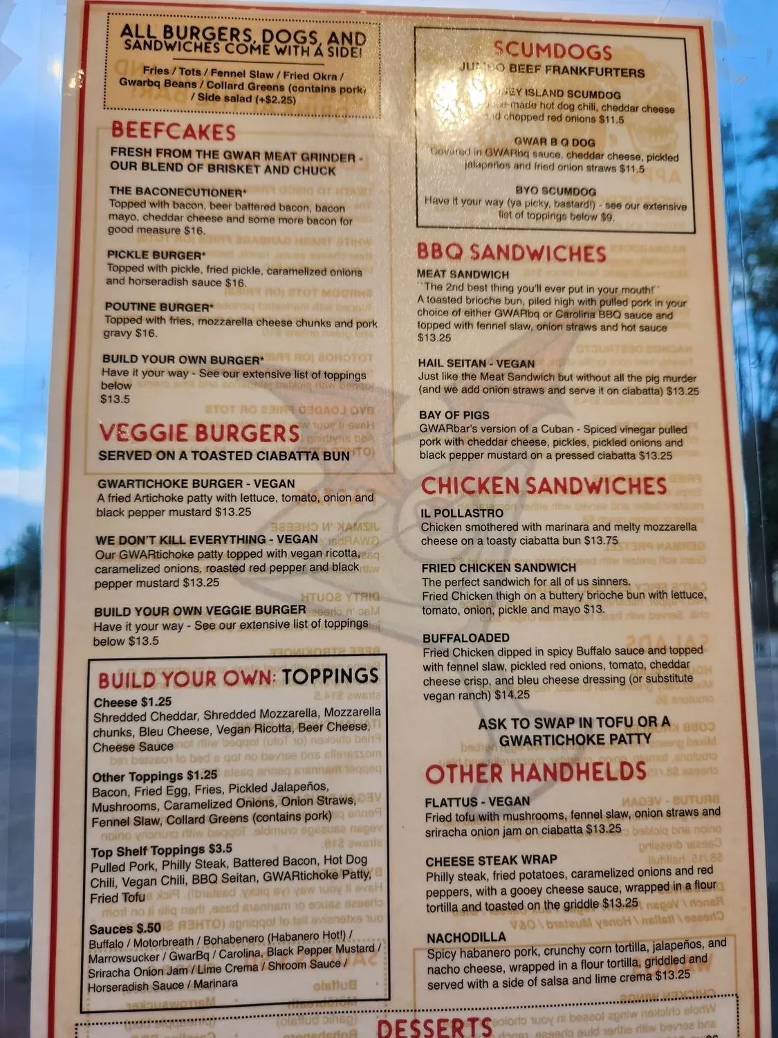 Menu 4