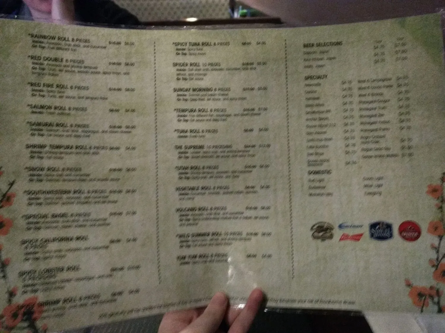 Menu 6