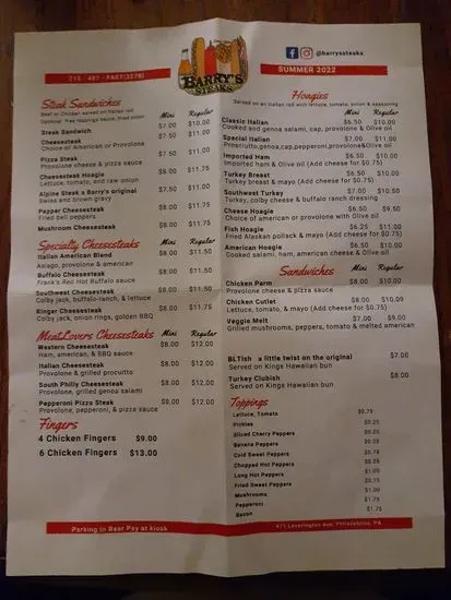 Menu 4