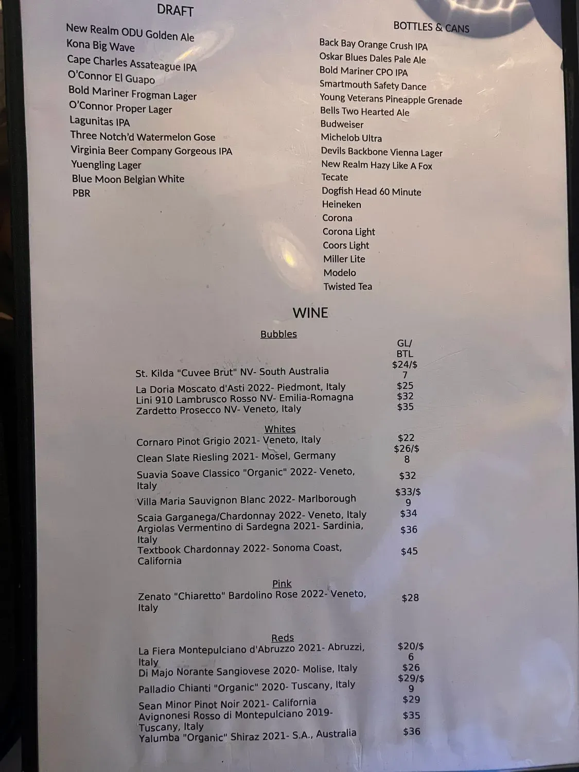 Menu 3