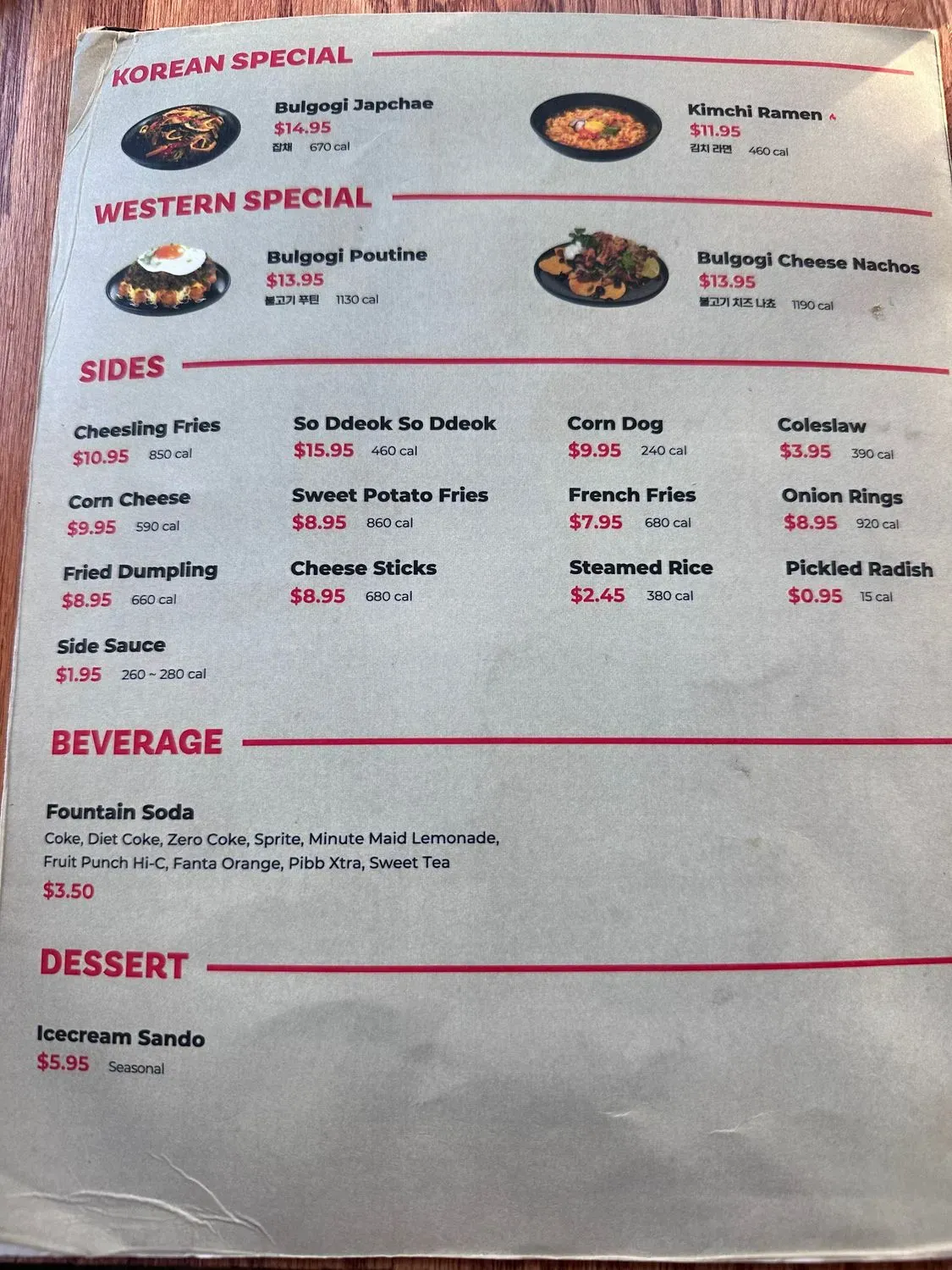 Menu 6