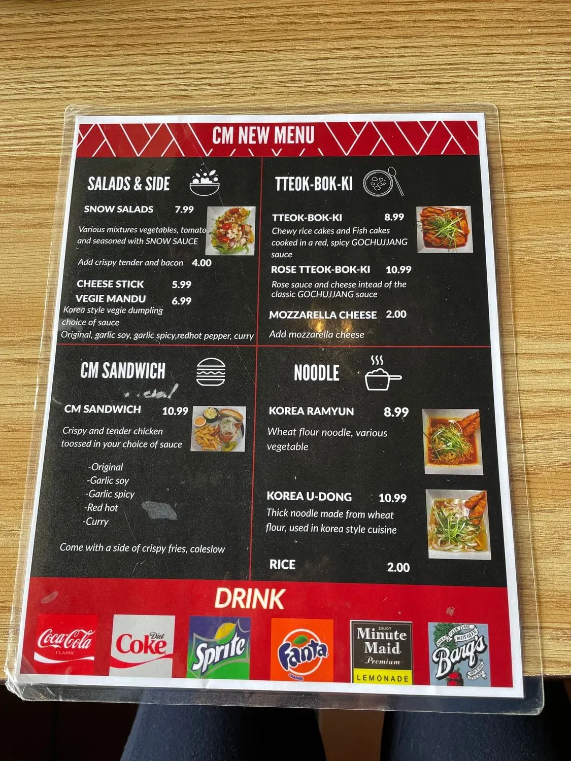 Menu 4