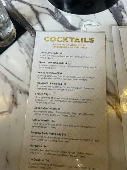 Menu 6