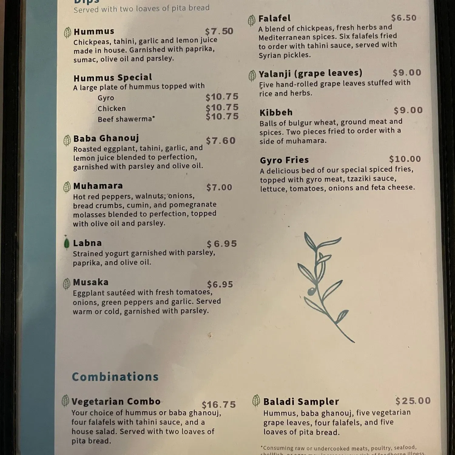 Menu 3