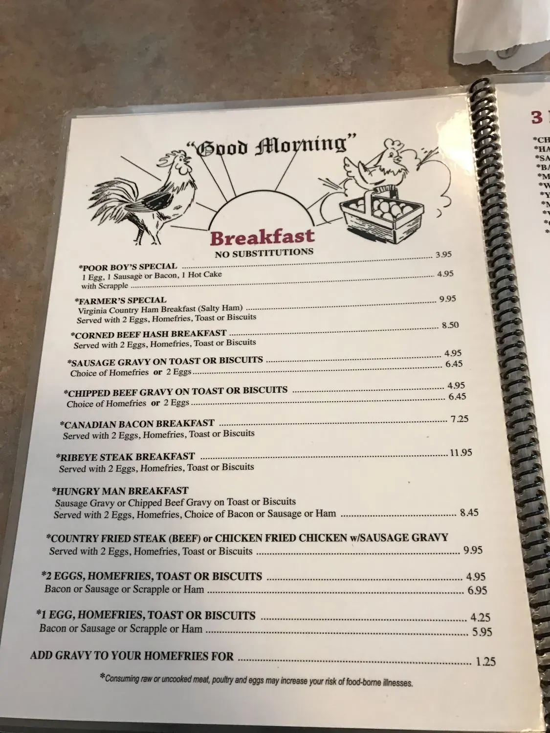 Menu 4