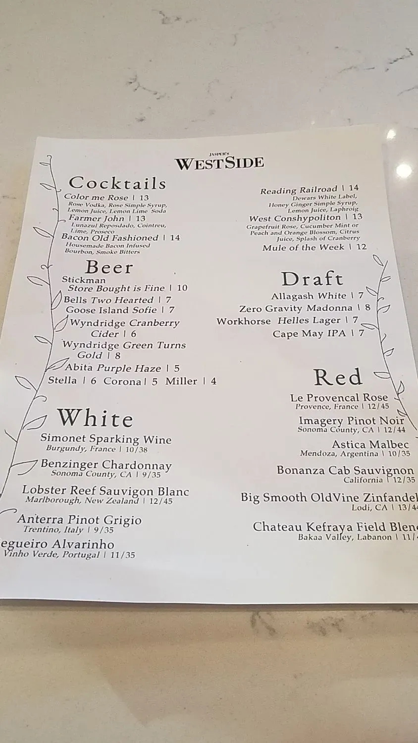 Menu 3