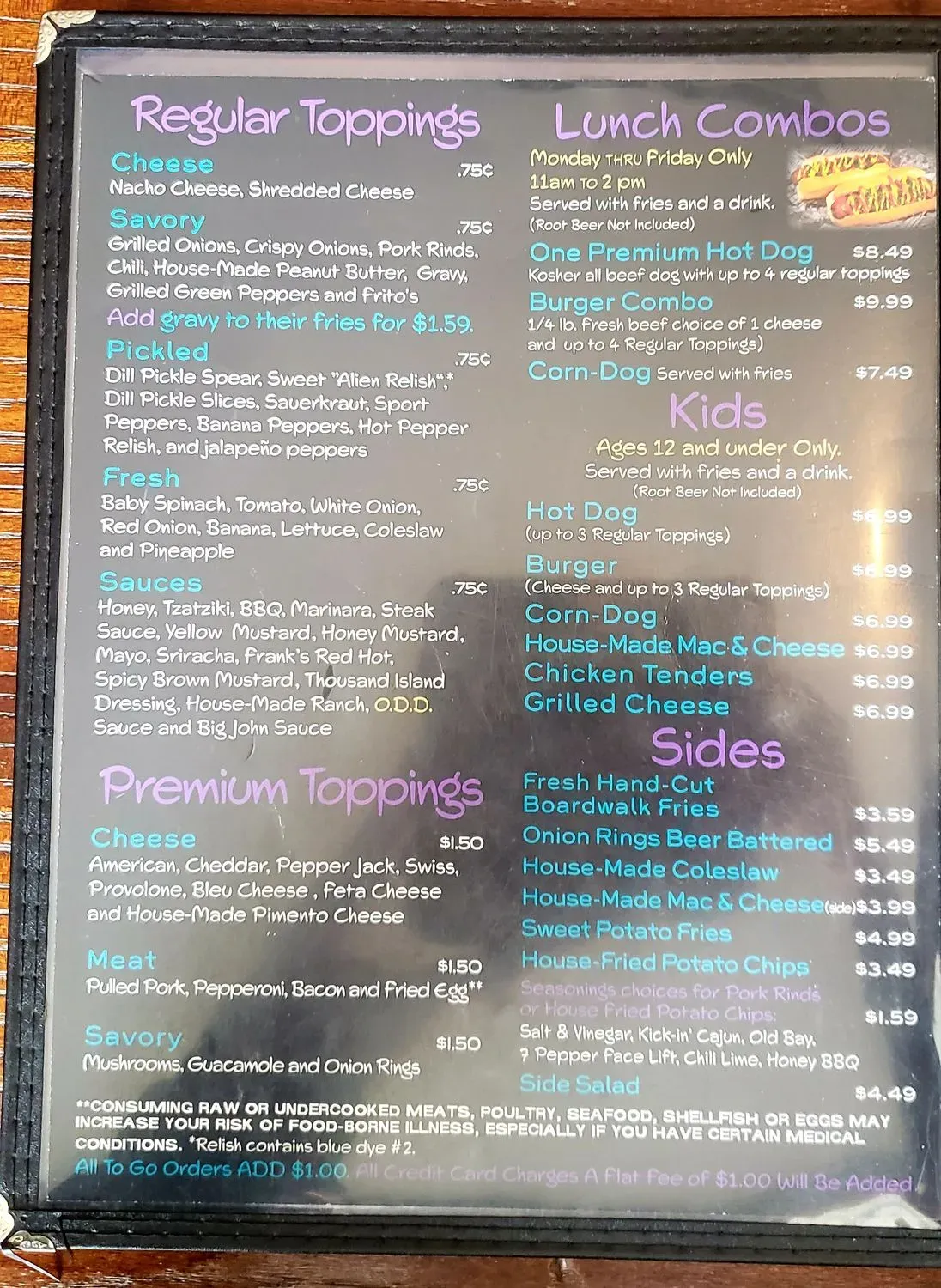 Menu 3