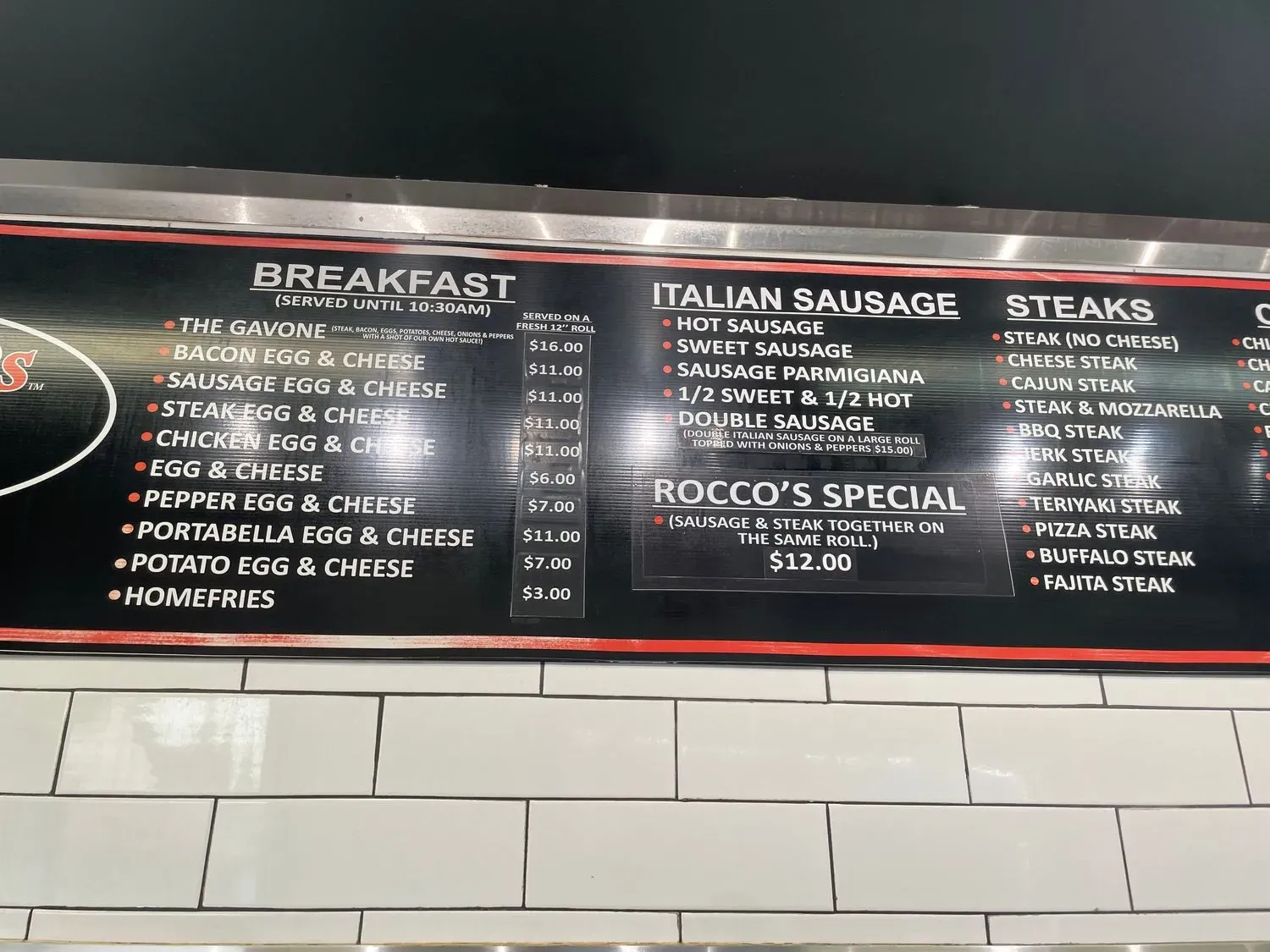 Menu 3