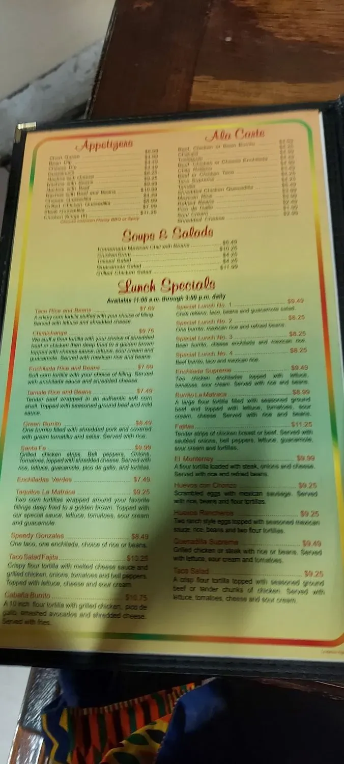 Menu 3