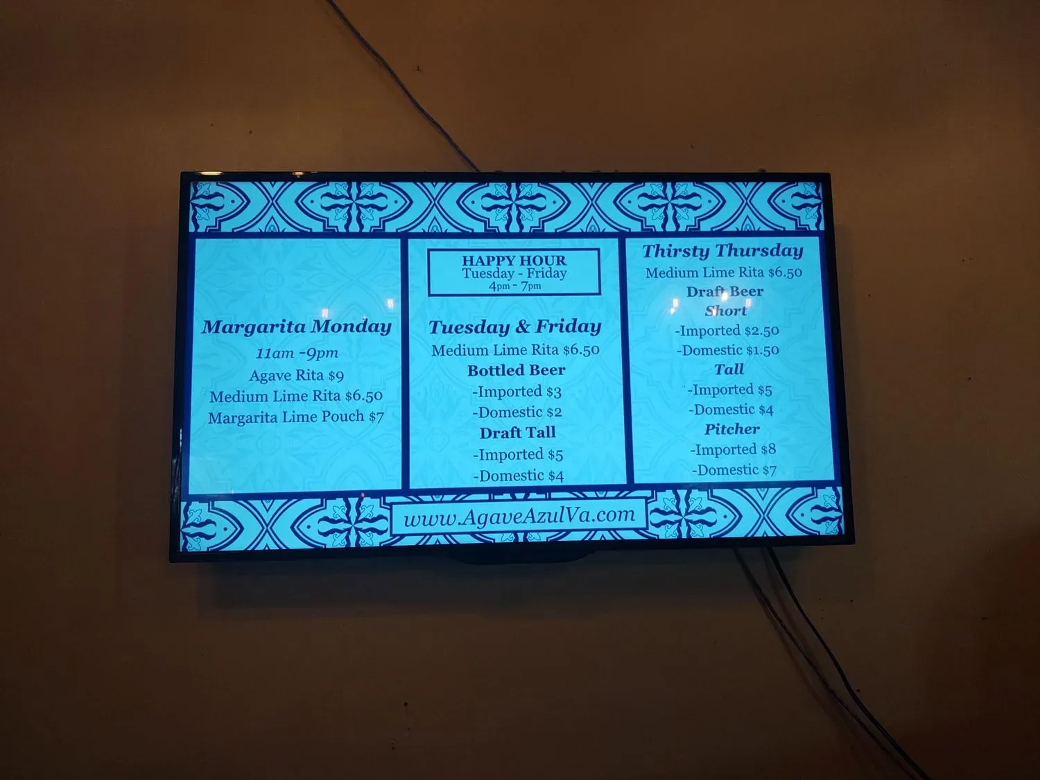 Menu 6