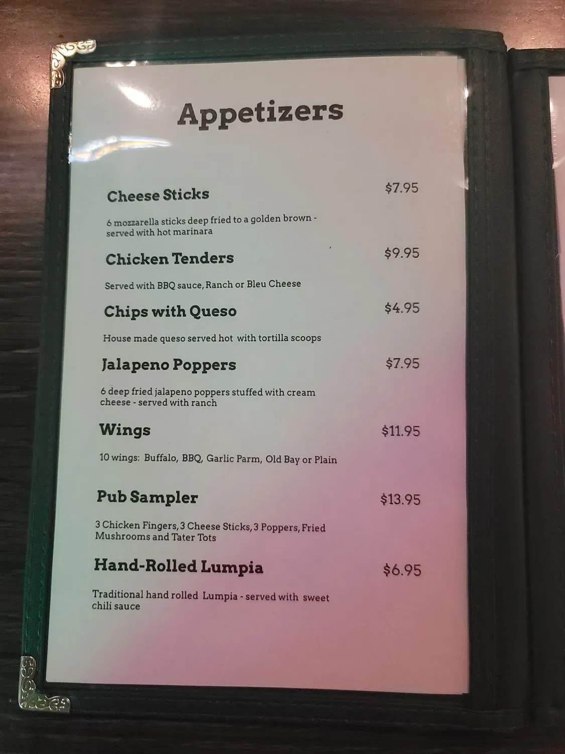 Menu 3