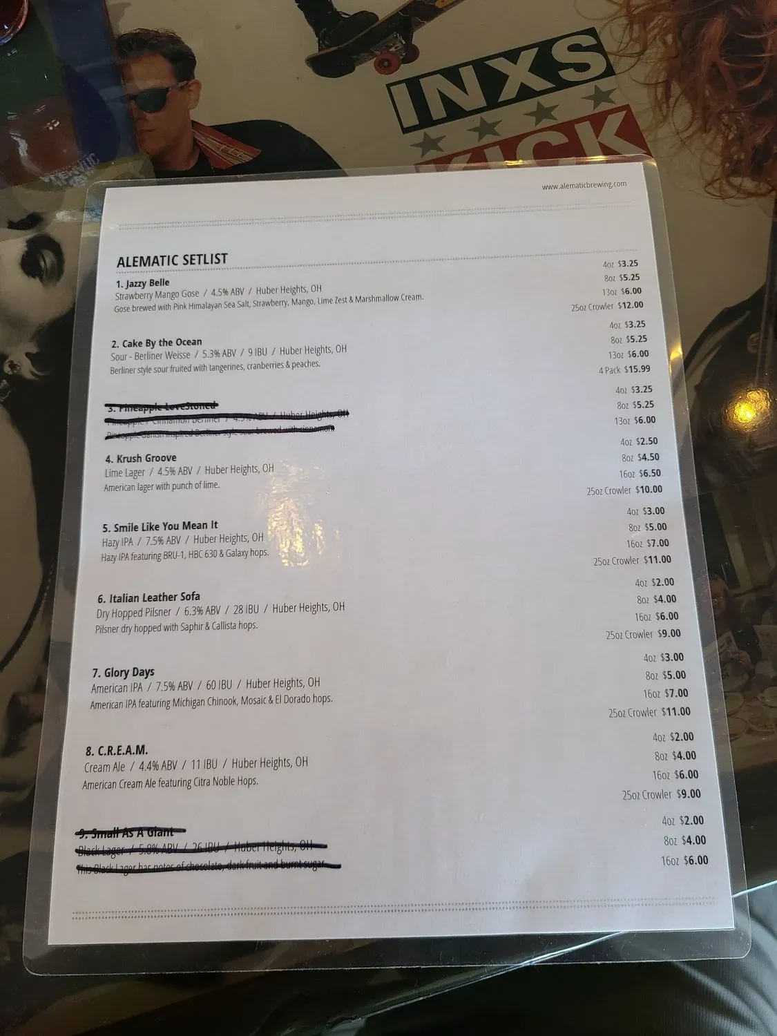 Menu 6