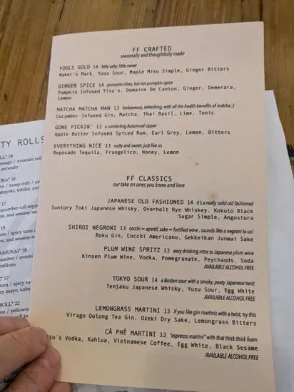 Menu 6