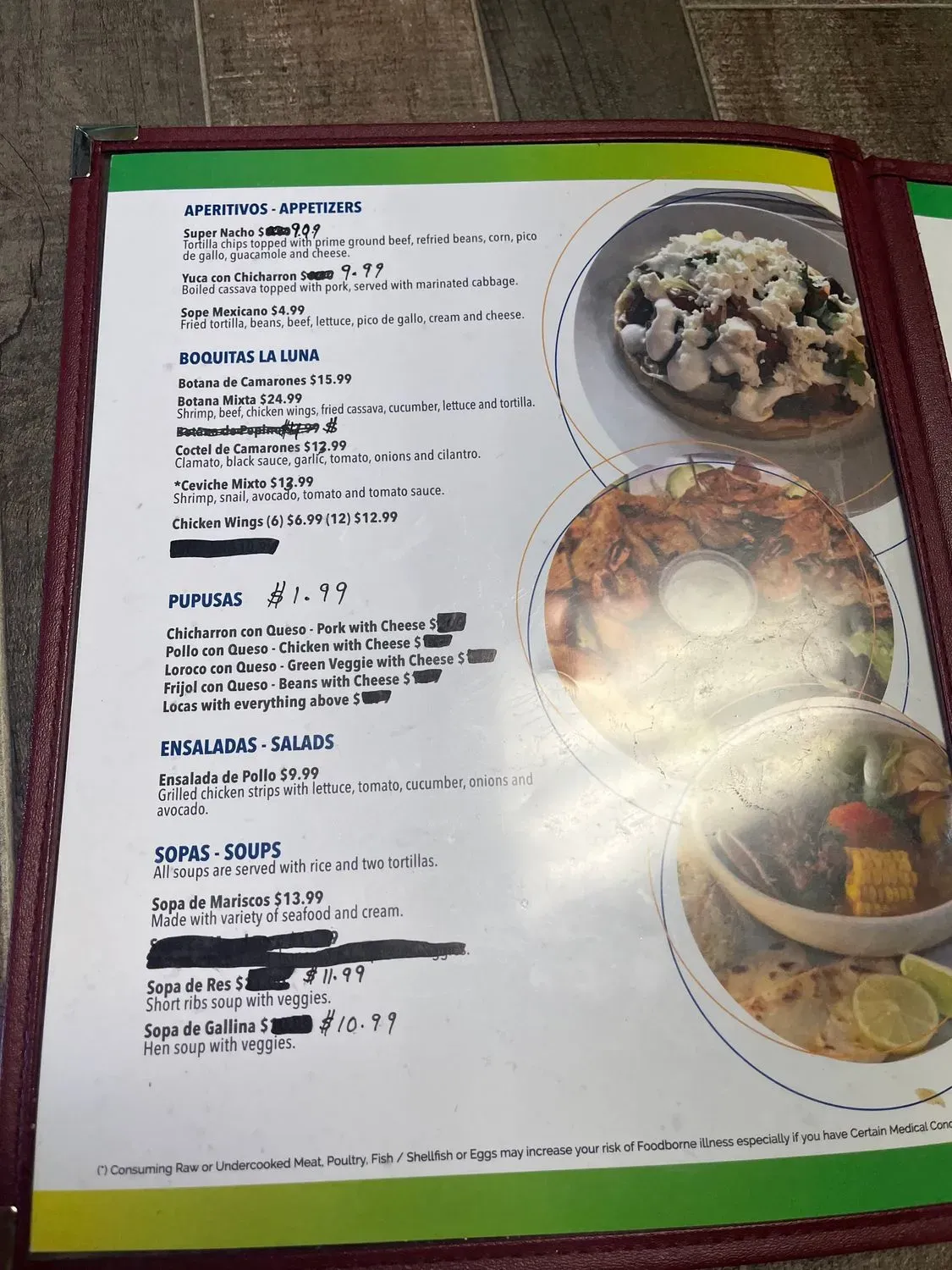 Menu 6