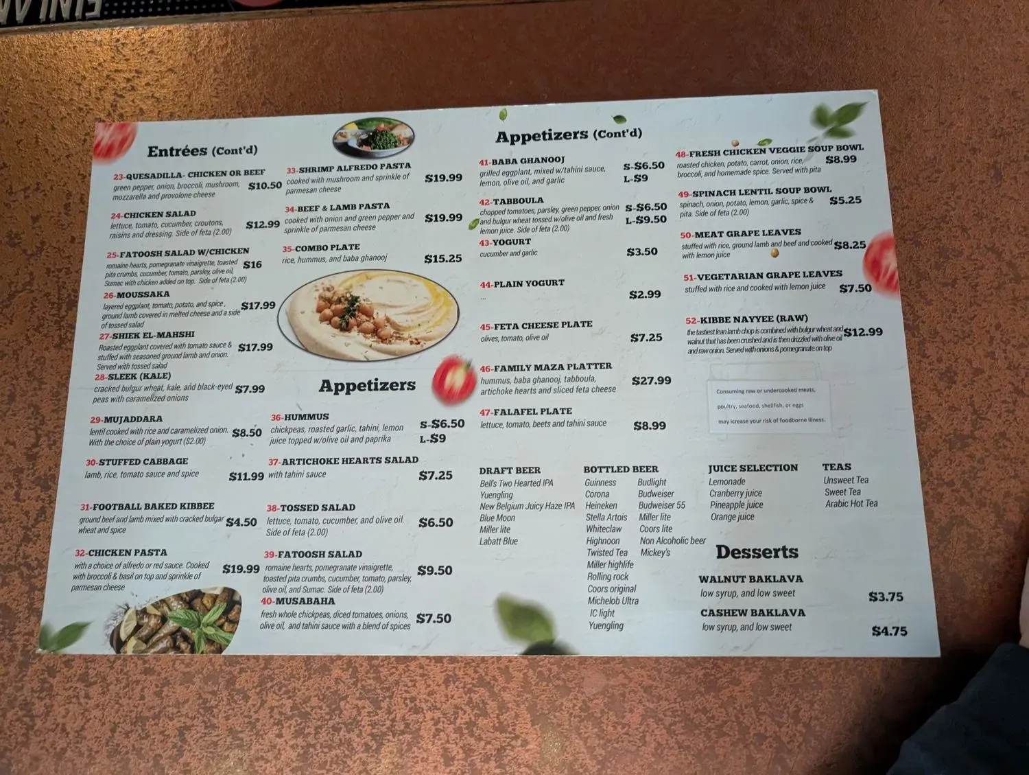 Menu 3