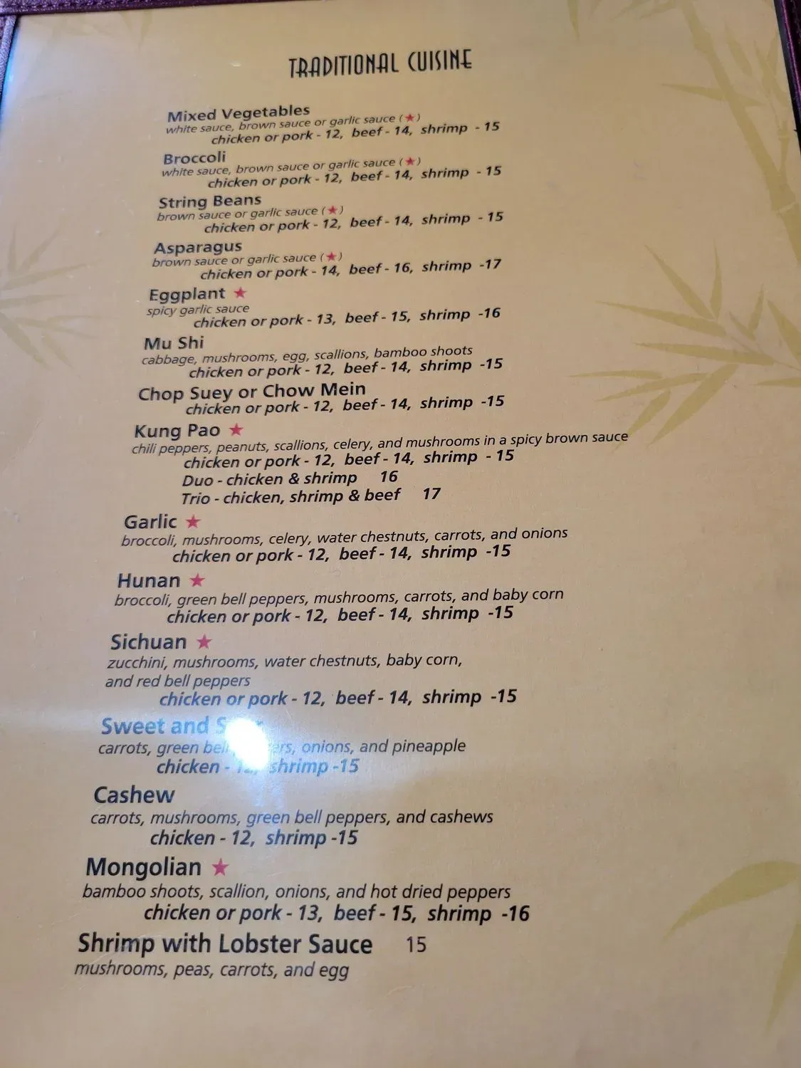 Menu 4