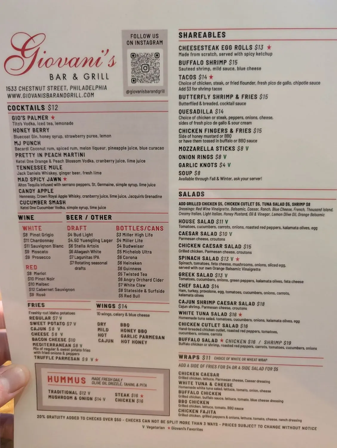 Menu 4