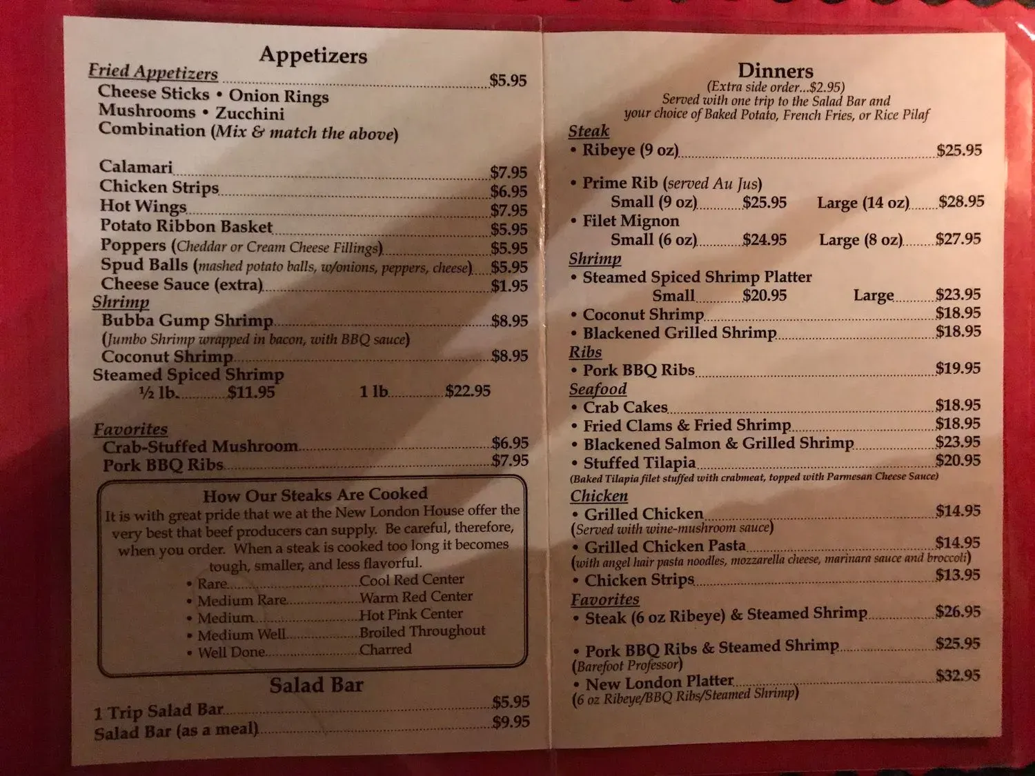 Menu 4