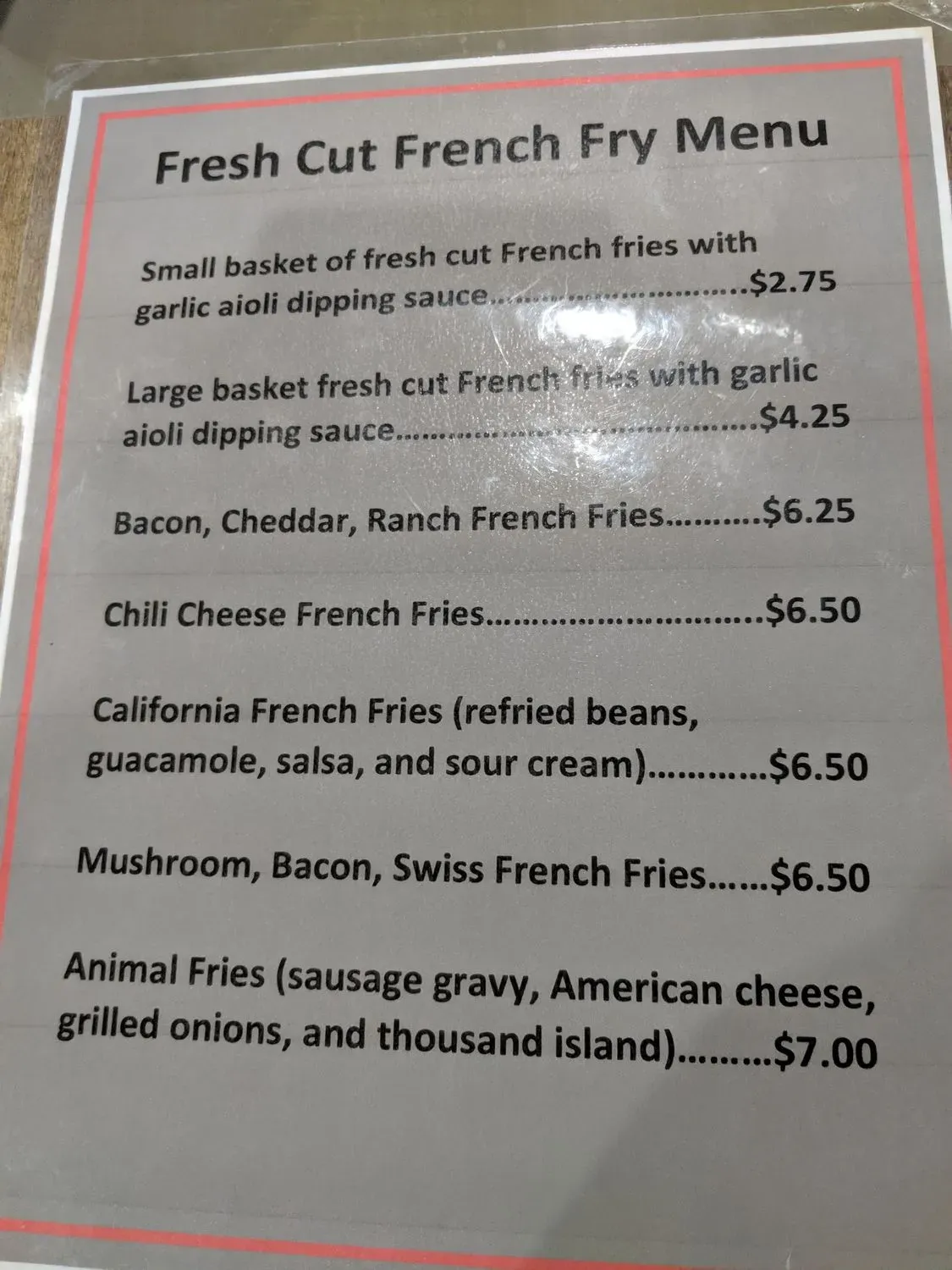 Menu 3