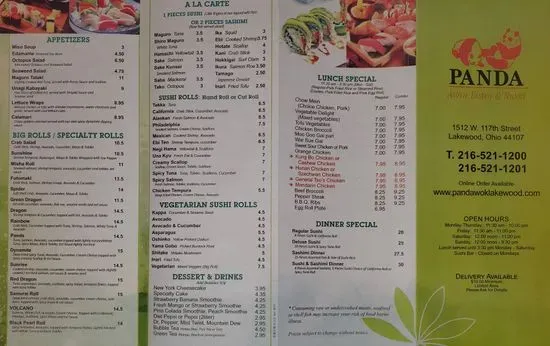 Menu 6