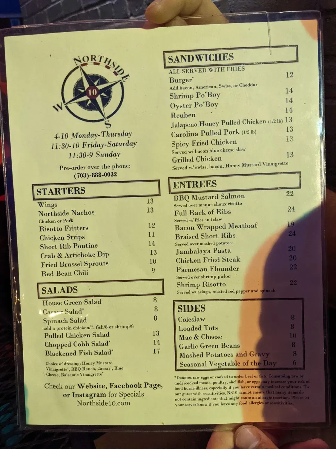 Menu 3