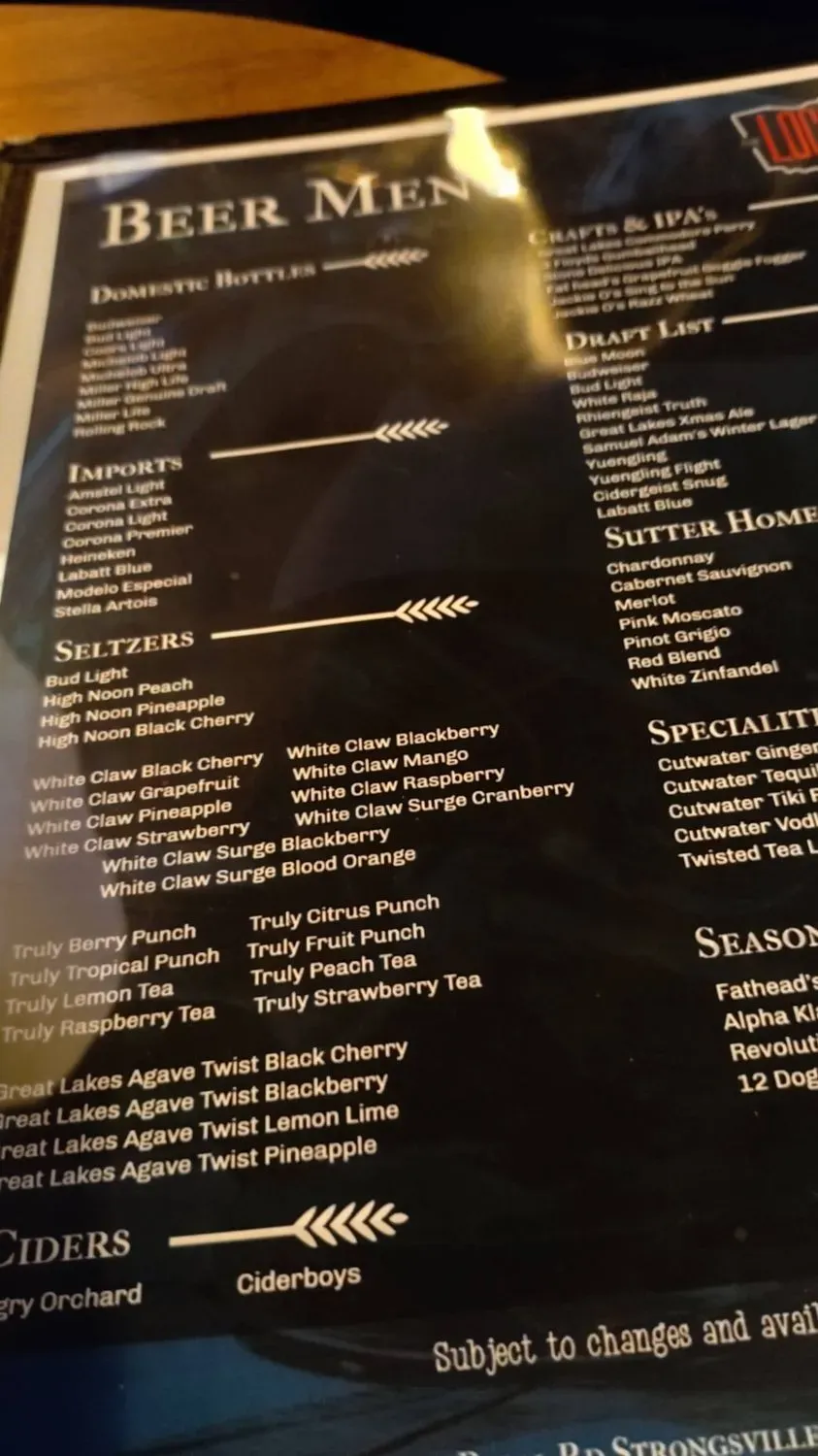 Menu 4