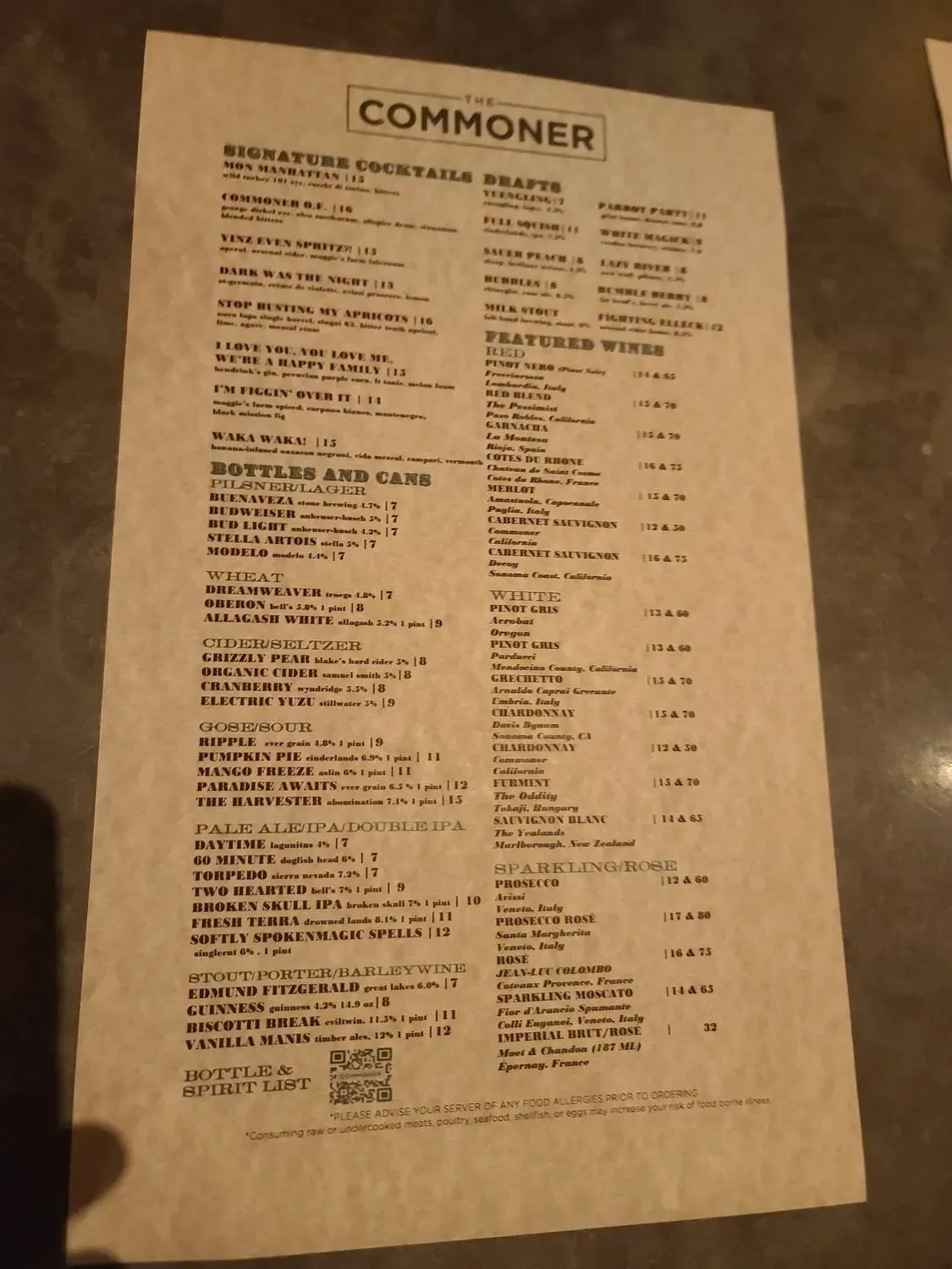 Menu 6