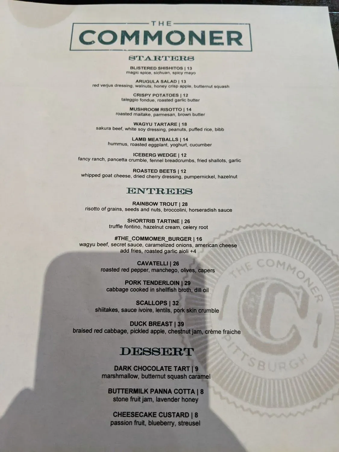 Menu 4