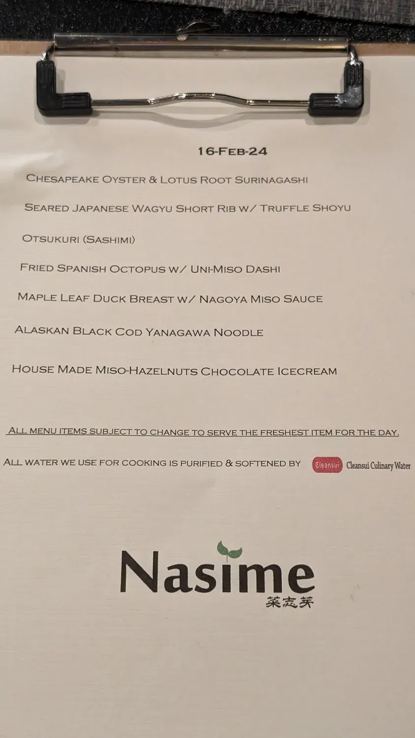 Menu 3