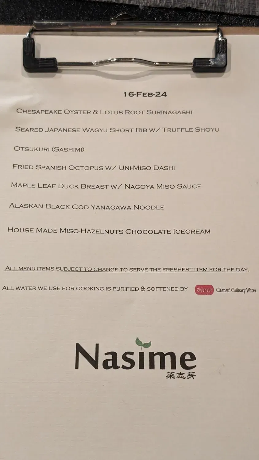 Menu 3