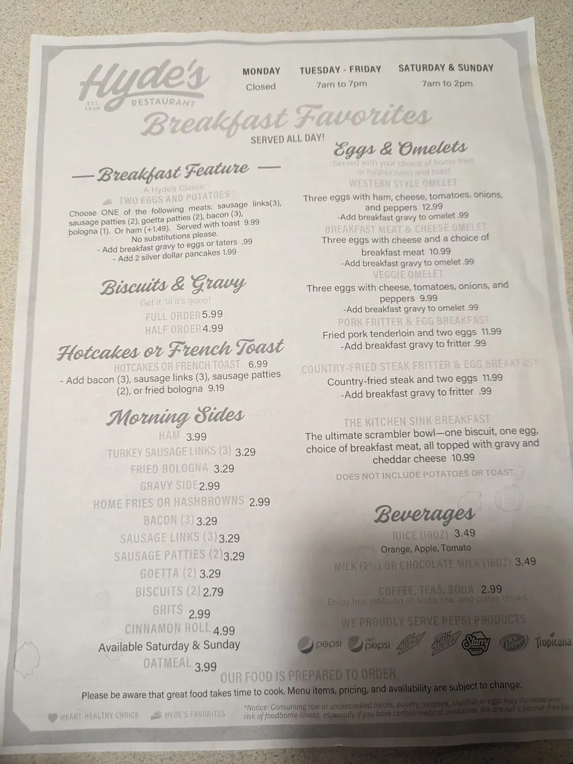 Menu 3