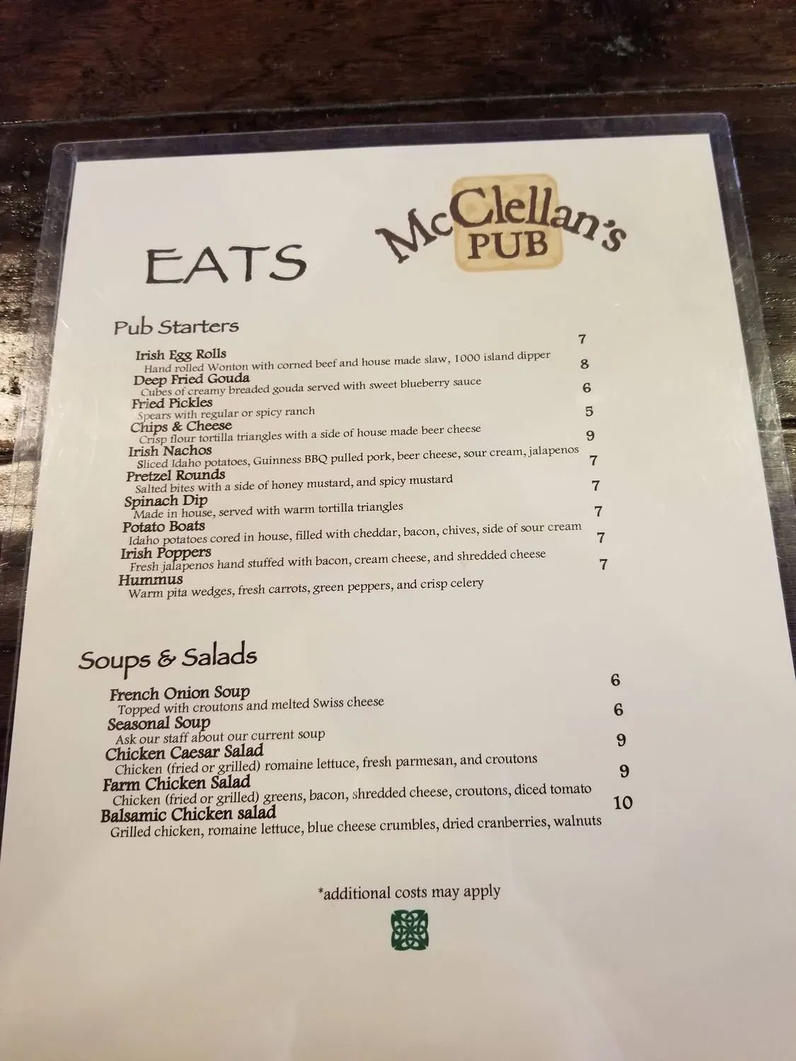 Menu 4