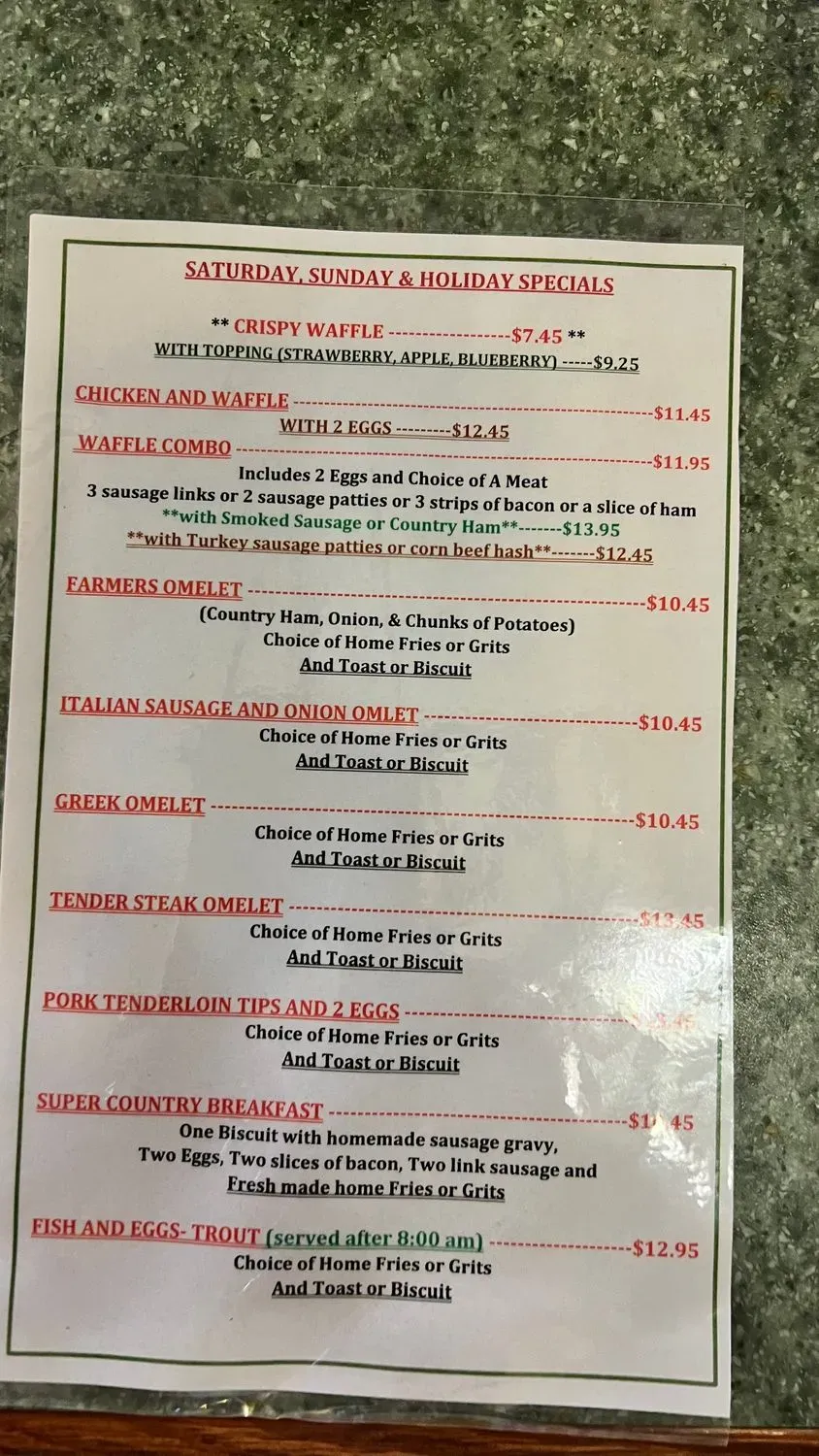 Menu 3