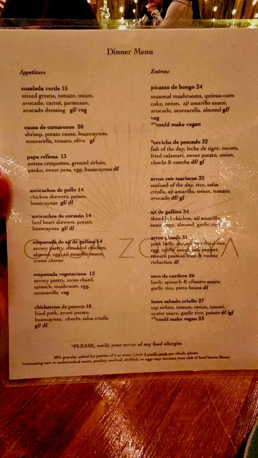 Menu 3